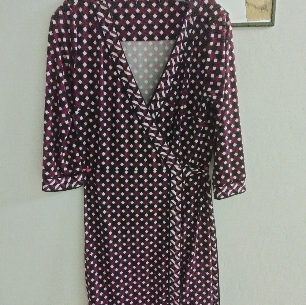Wrap around dress